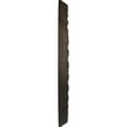 thumbnail image 4 of Ekena Millwork 11 3/8"OD x 3 5/8"ID x 7/8"P Palmetto Ceiling Medallion (Fits Canopies up to 4 1/2"), Hand-Painted Rust, 4 of 7