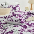 thumbnail image 4 of Hitime King Duvet Cover Set, Soft & Breathable Microfiber 3 Pieces King Bedding Sets, Pattern King Comfy Duvet Cover Set, with Zipper Closure (King), 4 of 8