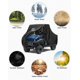 thumbnail image 4 of Funda para UTV KEMIMOTO, protección para todo tipo de clima, 2 a 3 plazas, negra, 4 of 7