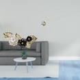 thumbnail image 2 of Escultura nórdica de metal para pared con flores, hojas y estatua china de latón, mini figura de mascota de té para decoración de comedor, dormitorio,, 2 of 8