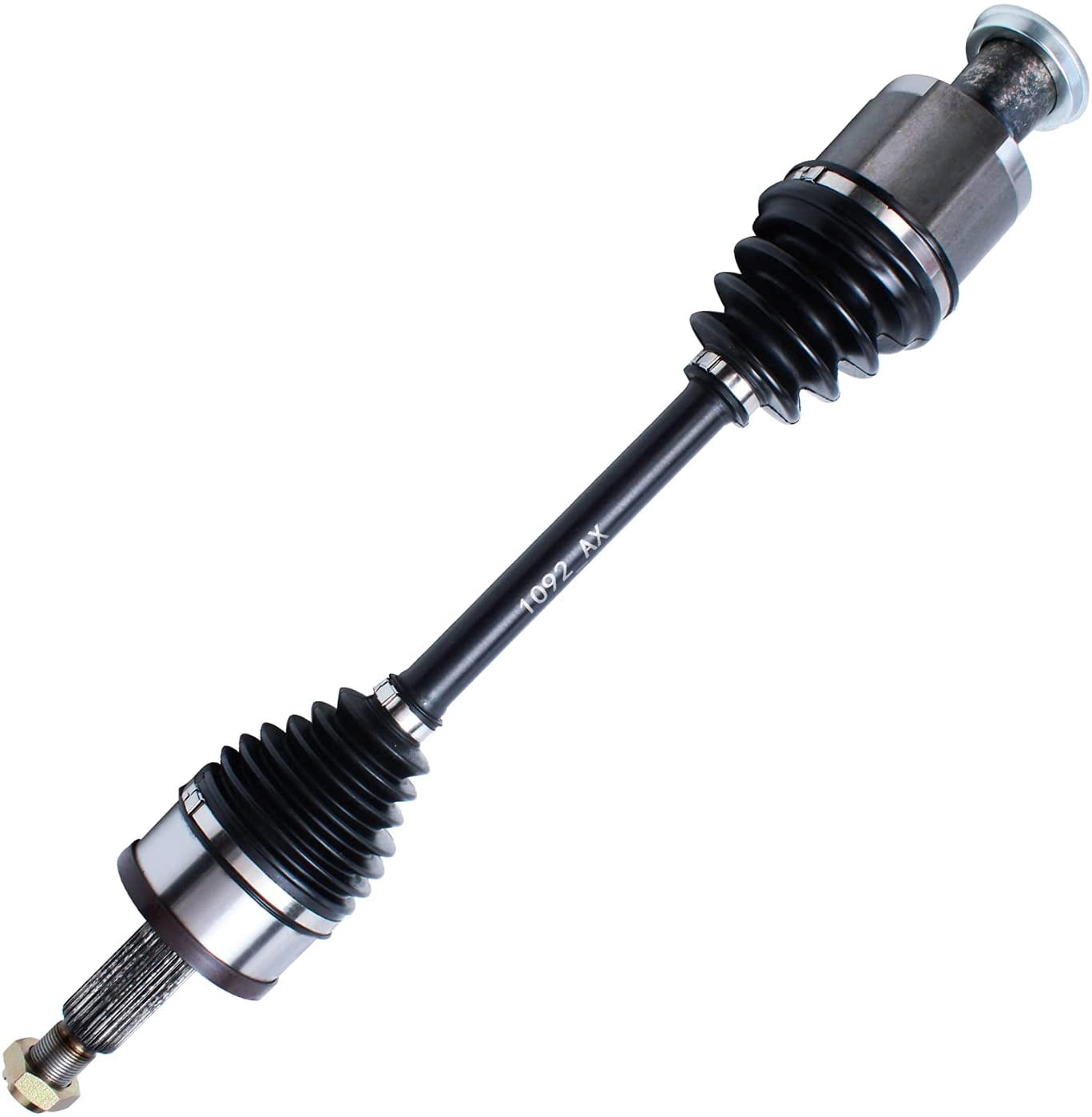 Detroit Axle - AWD Front 2pc CV Axles for Chrysler 300 Dodge Charger Magnum Challenger, 2 CV Axle Shafts Assembly Replacement