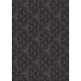 thumbnail image 1 of Ahgly Company Indoor Rectangle Patterned Black Novelty Area Rugs, 7' x 9', 1 of 6
