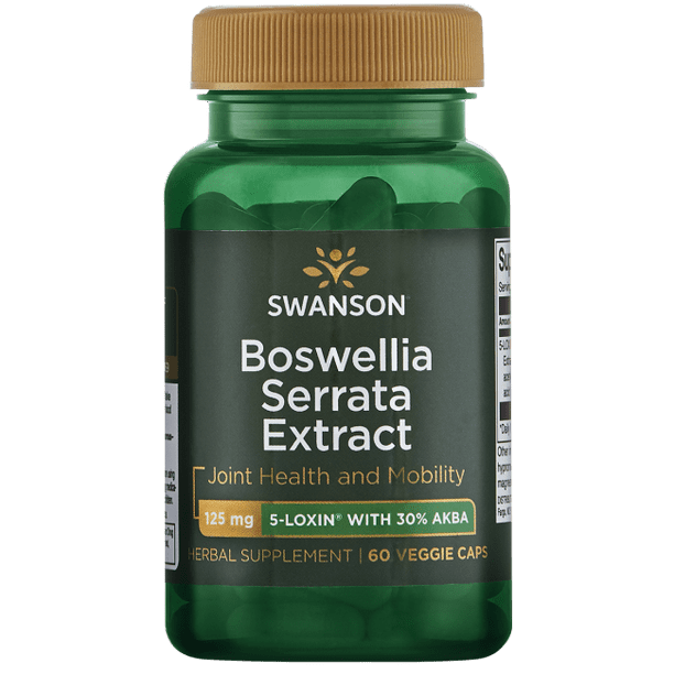 Swanson Boswellia Serrata Extract 125 mg 60 Veggie Capsules. Walmart