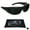 Black, variant on Full Lens No Line Reading Sunglass Safety Magnifying readers Outdoor