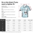 thumbnail image 5 of Pofeuu Cute Panda Bear Print Hawaiian Shirt for Men Sleeves Casual Button Down Summer Beach Dress Shirts T-Shirts,Medium, 5 of 7