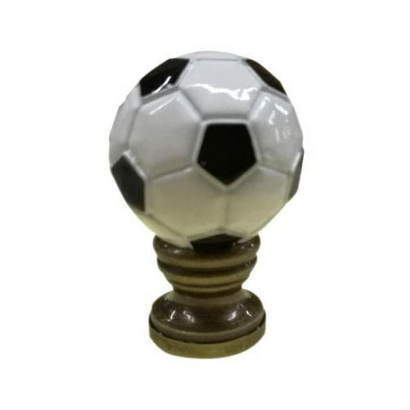 Home Concept Inc Alloy Soccer Ball Lamp Finial