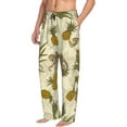 thumbnail image 2 of Balery Monkeys and Pinealpples print Men's Pajama Pants,Ultra Lightweight Pjs,Lounge Pant-X-Large, 2 of 9