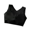 thumbnail image 5 of Black Bra Women's Bra Compression High Support Bra For Women's Every Day Wear Exercise And Offers Back Support Sports Bras for Women, 5 of 6