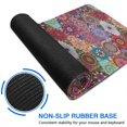 thumbnail image 6 of Long Mouse Pads for Desk,Multicolor Ethnic Diamond Pattern Desk Mats on Top Of Desks, Desk Mouse Pad Extra Large with 3mm Non-Slip Base and Stitched Edge for Gaming,Office,Work,Home 35.4"x15.7", 6 of 6