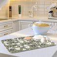 thumbnail image 6 of Dogs Green Dish Drying Mats, Reversible Coffee Mat, Microfiber Dish Drying Rack Mat for Kitchen Countertop Decor 18 x 24 Inches, 6 of 6
