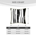thumbnail image 4 of YFYANG Square Velvet Decorative Throw Pillow, 20"x20" Black Vintage Texture Pattern Sofa Bed Cushion Pillows, 4 of 7