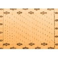 thumbnail image 1 of Ahgly Company Indoor Rectangle Solid Orange Modern Area Rugs, 5' x 8', 1 of 4