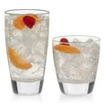 thumbnail image 1 of Libbey Ensemble Classique de Gobelets en Verre et Rochers 16 Pcs, 1 of 5