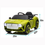 ride on car, kids electric car, riding toys for kids with remote control/PU seat/ swing/Amazing gift for 3~6 years boys/girls