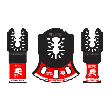 UPC: 0008925155638 | Diablo Universal Fit Carbide Oscillating Blade Set (3-Piece)
