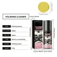 thumbnail image 3 of Taicans 1Pcs Interior Detailer Cleaner,Polishing Cleaner,Car Interior Cleaner with Fiber Cloths for Dashboard and Seat,Interior Detailer Cleaning & Decontamination,Suitable for Cars & Motorcycles, 3 of 9