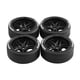 thumbnail image 3 of 4 piezas de repuesto para neumáticos de deriva de goma para coche RC, duraderas, para XV01 1:10 Negro, 3 of 7