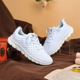 thumbnail image 5 of Women's Athletic Shoes Womens Mesh Walking Tennis Non Slip Breathable Running Shoes Ladies Comfortable & Lightweight Casual Sneakers for Gym Travel Work, 5 of 7