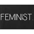 thumbnail image 2 of Feminist Shirt Feminism Graphic Tees for Women Casual Summer Tops Jet Black (L), 2 of 4