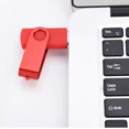 thumbnail image 4 of Flash Drive 32GB USB 3.0 Flash Drive 32GB Thumb Drive USB Drive Large Capacity Jump Drive Rotary Pen Drive with LED Indicators (10PACK * 32GB USB 3.0 BACK), 4 of 5