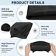 thumbnail image 2 of Uxcell Gorro de Natación de Silicona 1-Pack para Mujeres y Hombres, Gorro de Natación Impermeable No Deslizante Duradero [Negro], 2 of 6