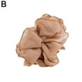 thumbnail image 7 of QHUDLV Simple Chiffon Claw Clip Hair Bow Large Size Black Fabric Ribbon Flower Rose Jaw for Girl Clamps Clip Accessories Claw, 7 of 7