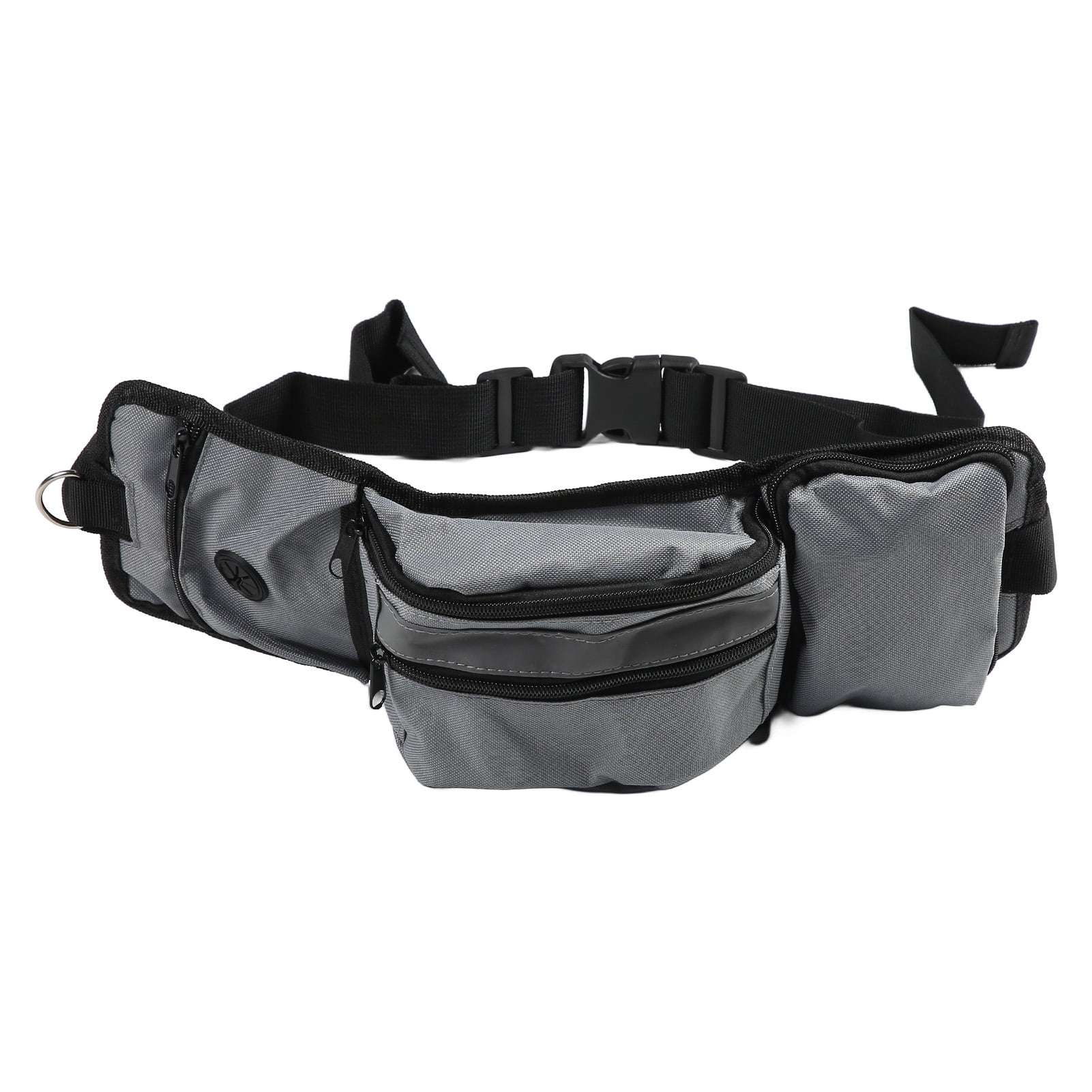 Dog Walking Pouch, Dog Training Waist Bag Hands Free Reflective Large