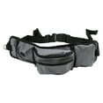 thumbnail image 2 of Dog Walking Pouch, Large Capacity Reflective Poop Bag Dispenser Dog Training Waist Bag Adjustable Gray  For Trip, 2 of 8