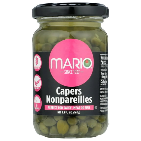 Mario Camacho Capers Non Pareil, 3.5-Ounce KKS1 (Pack of 6)