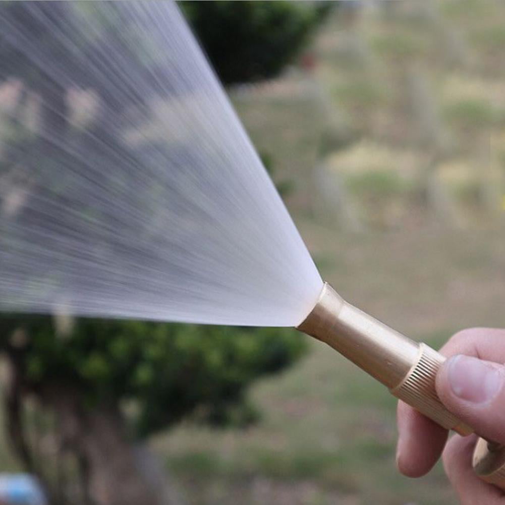 Adjustable Hose High Pressure Sprinkler Water Gun Spray Nozzle Garden Tool 