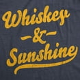 thumbnail image 2 of Mens Whiskey and Sunshine T Shirt Funny Summer Drinking Tee Graphic Tees, 2 of 9