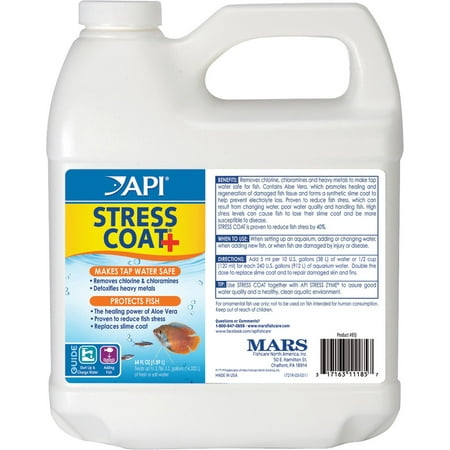 UPC: 0317163111857 | API Stress Coat  Aquarium Water Conditioner  64 oz