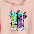 thumbnail image 3 of Raya and the Last Dragon - Be Brave Be Strong Never Waver - Juniors Cropped Pullover Hoodie, 3 of 5