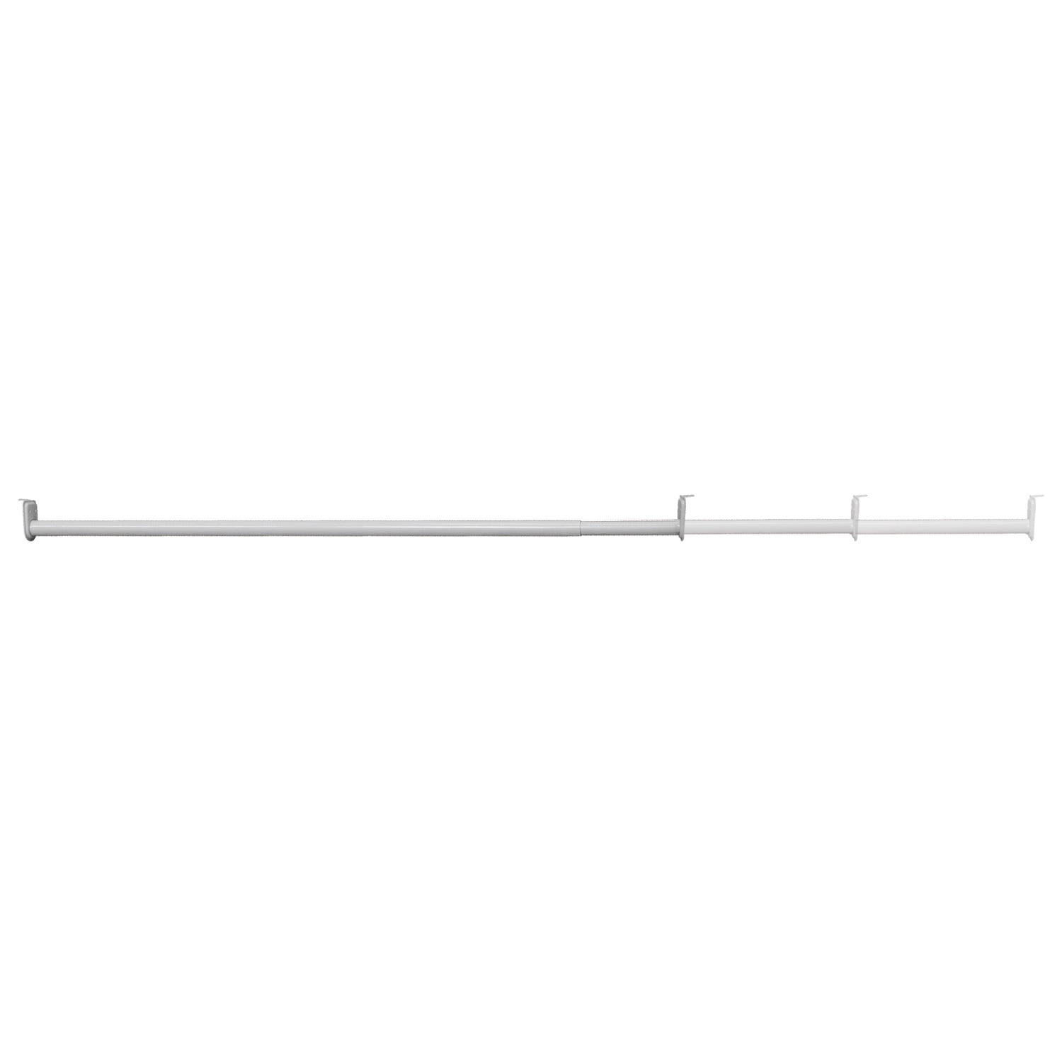 Design House Heavy-Duty Steel Adjustable Wall Mount Closet Rod