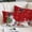 Red, variant on Red Snowman Christmas Pillow Covers, Linen Long Throw Pillow Case, Gifts Xmas Tree Winter Snowflake Holiday Pillow Protector Decorative Cushion Cover for Living Room/Bedroom 12" x 20"