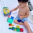 thumbnail image 3 of Set de construcción magnético CreateOn Crayola Mini Pip-Tiles 42 piezas, 3 of 8