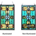 thumbnail image 3 of RADIANCE Goods Tiffany-Style Victorian Stained-Glass Window Panel 26" Height, 3 of 5
