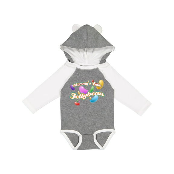 Inktastic Mommy's Jellybean Boys or Girls Long Sleeve Baby Bodysuit