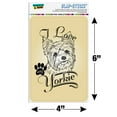 thumbnail image 6 of I Love My Yorkie Yorkshire Terrier Home Business Office Sign, 6 of 6