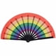 thumbnail image 2 of Abanico Plegable Colorido, Favores De Fiesta, Abanicos Plegables Portátiles De Arcoíris, Abanico Plegable Retro Chino, Abanicos Plegables Para Fiesta De Baile, 2 of 7