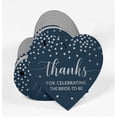 thumbnail image 3 of Inkdotpot Thanks For Celebrating The Bride To Be Bridal Shower Bottle Tag Real Silver Foil Favor Hang Tags Pack Of 50, 3 of 6