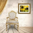 thumbnail image 3 of PI Studio 14x12 Gold Ornate Wood Framed with Double Matting Museum Art Print Titled - Two Palms, 3 of 4