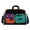 D, variant on Color Block Multi Pocket Canvas Crossbody Bag, Large Capacity Colorful Shoulder Handbag with Detachable Strap, Casual Travel School Laptop Carry Tote Bag for Daily Outdoor Use,B