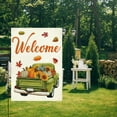 thumbnail image 4 of Fall Autumn Pumpkin Garden Flag for Outside Home Holiday Outside Outdoor Patio Lawn Decorations Yard Flag 12x18 Inch, 4 of 6