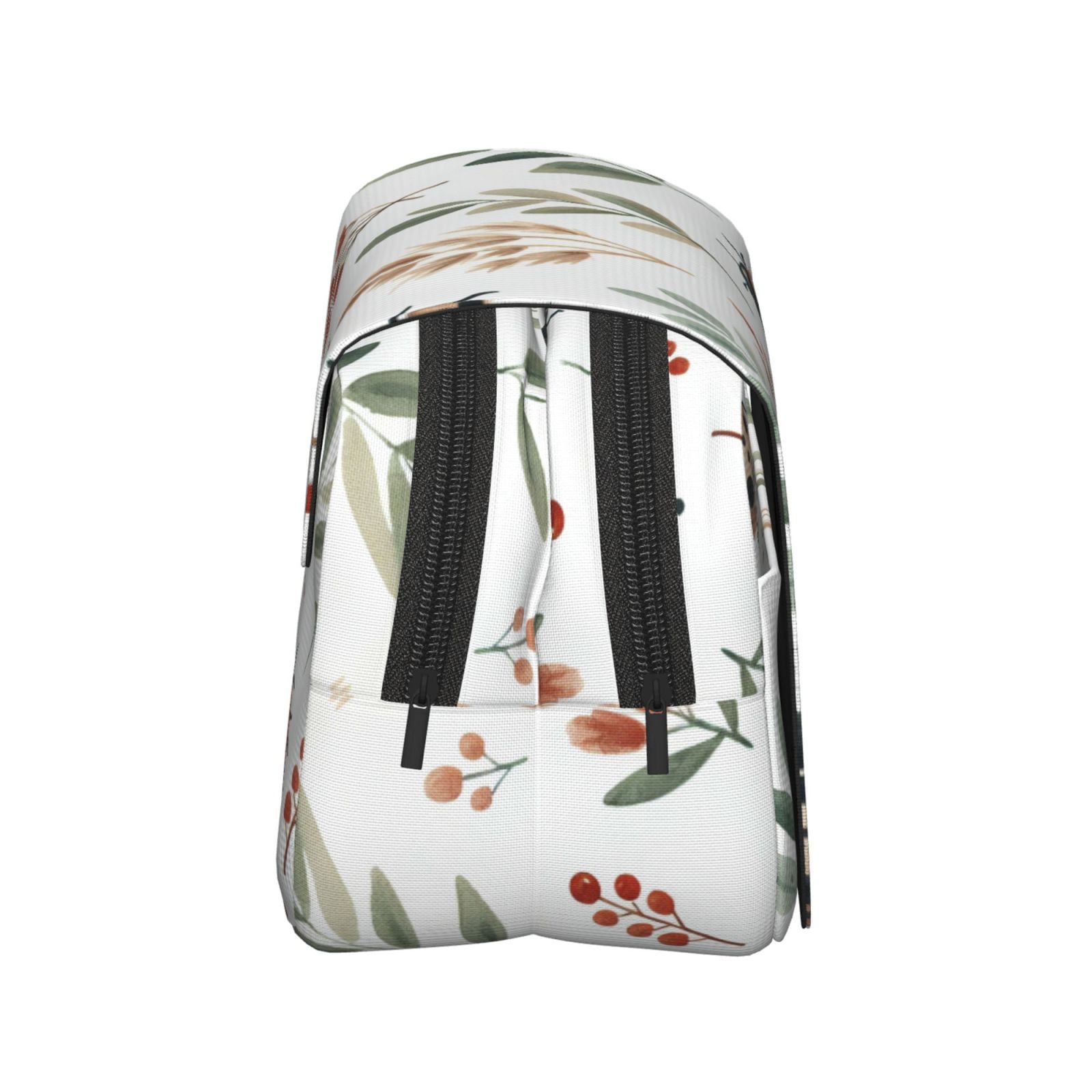 Rateoe Watercolor Ladybug Pattern Double Clamshell Pen Case, Storage Organizer with Two Zipper Compartments– Holds Up to 50 Pencils & Pens