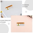 thumbnail image 3 of MOVTOTOP High Voltage Warning Sticker for Maintenance Danger Electrical Hazard Label Electrical Shock Safety Sign for Schools Hospital, 3 of 6