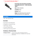 thumbnail image 2 of Front Strut and Coil Spring Assembly - Compatible with 2015 - 2020 Chevy Tahoe 2016 2017 2018 2019, 2 of 2