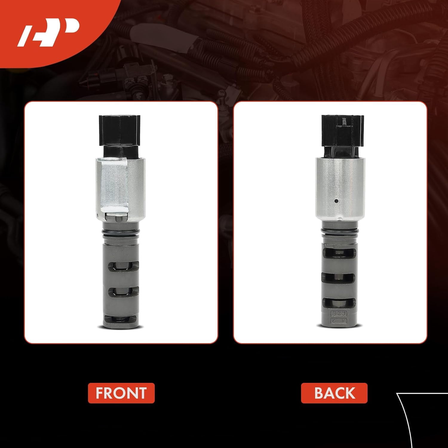 A-Premium 4-PC Intake & Exhaust Engine Variable Valve Timing (VVT) Solenoid Compatible with Toyota Tundra, Sequoia, Land Cruiser & Lexus IS F, GX460, GS F, GS450h, GS460, LS460, LS600h, RC F, LX570