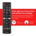 thumbnail image 7 of (Pack of 2) Universal Remote for LG Smart TV Remote Control Replacement, Compatible with All LG LCD LED OLED UHD HDTV 3D 4K Smart TV Models - Easy Setup with 4 Shortcuts Key, 7 of 7