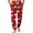 Red, variant on Funny Pajama Pants Santa Xmas Tree Snowflake Comfy Christmas Pjs Pants Wide Leg Christmas Pajama Pants Christmas Drawstring Sleep Pajama Bottoms